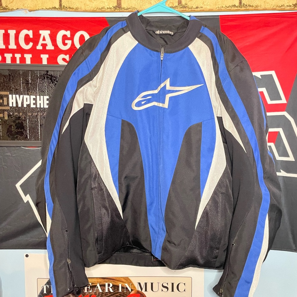 Alpinestars Blue and Black Performance Jacket